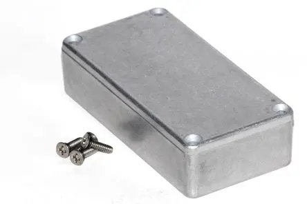 Produktfoto 1 von Hammond 1590; Gehäuse; Aluminiumdruckguss; Natur IP65 Breite 50 mm Höhe 25 mm Länge 100 mm