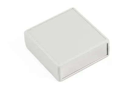 Produktfoto 1 von Hammond, ABS-Koffer, Grau, ABS, IP54 27 mm, 75 mm, 74 mm, 1593AL