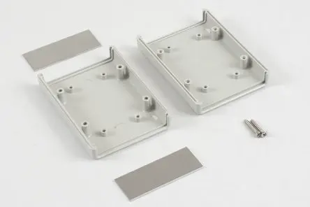 Produktfoto 1 von Hammond, ABS-Koffer, Grau, ABS, IP54 28 mm, 91 mm, 57 mm, 1593AL