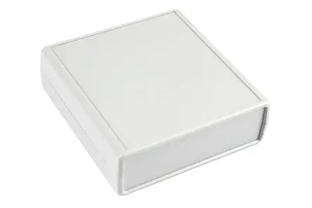 Produktfoto 1 von Hammond, ABS-Koffer, Grau, ABS, IP54 35 mm, 105 mm, 110 mm, 1593