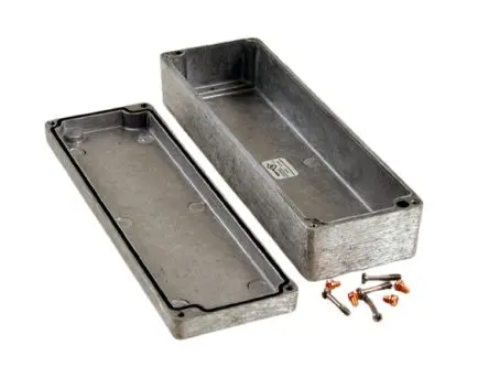 Produktfoto 1 von Hammond 1590Z Aluminium Gehäuse 1590 Klar Außenmaß 250 x 80 x 57mm IP68