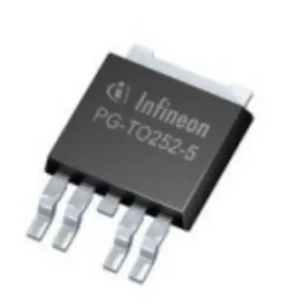 Produktfoto 1 von Infineon BTF3050TE 1 Leistungsschalter-IC Low-Side Low-Side 100 mΩ 6-Pin 2 Ausg. PG-TO252-5