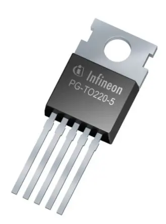 Produktfoto 1 von Infineon BTS244Z 1 Leistungsschalter-IC Low-Side Low-Side 18 mΩ 5-Pin 5 Ausg. TO-263