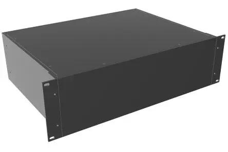 Produktfoto 1 von Hammond RM 19 Zoll Rack Gehäuse 3U, 422 mm x 133mm x 330 mm