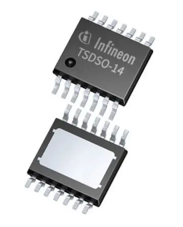 Infineon ITS4040D-EP-D 2 Leistungsschalter-IC High-Side High-Side 80 mΩ 14-Pin 4 Ausg. TSDSO-14