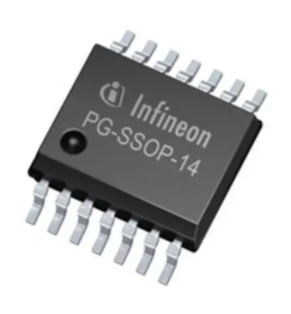 Produktfoto 1 von Infineon TLD1313EL 120 mA LED-Treiber IC 40 V, Pulsbreitenmodulation  Dimmung, 40 V, 5.5 V, 1.5 W, SSOP-14 14-Pin