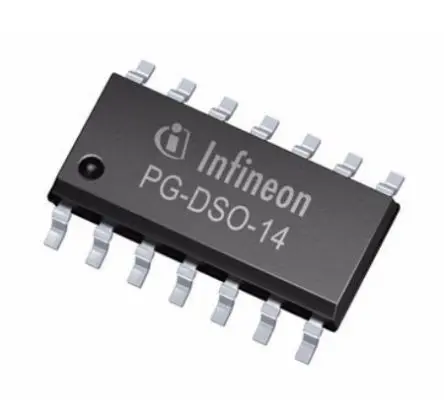 Produktfoto 1 von Infineon Schnittstelle IC, 1 Mbit/s 1 Transceiver Schlaf 80 mA, DSO 14-Pin