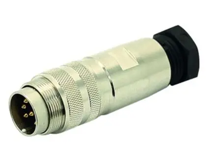 Amphenol Industrial C091 M16 DIN-Stecker Gerade 6-polig, DIN EN 61076 2-106, 300V 7A IP67 Kabel, Schraubkupplung Stecker