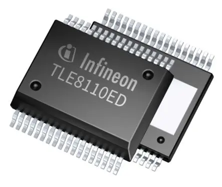 Produktfoto 1 von Infineon TLE8110ED 8 Leistungsschalter-IC Low-Side Low-Side 1.2 nΩ 36-Pin 10 Ausg. DSO-36
