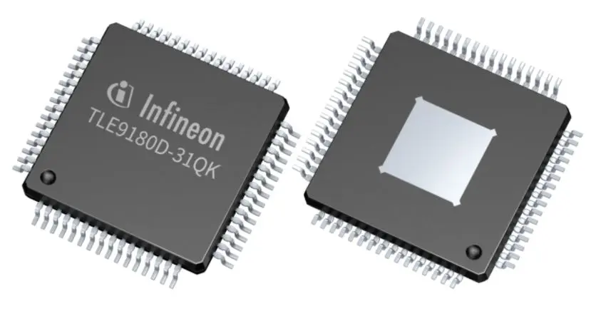 Produktfoto 1 von Infineon MOSFET MOSFET 2 A 2 64-Pin LQFP-64 60 V