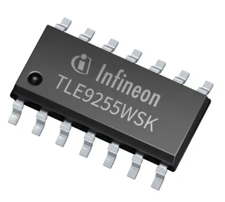 Produktfoto 1 von Infineon Schnittstelle IC, 5 Mbit/s 1 Transceiver Schlaf, Nennspannung, Standby 0.5 mA, DSO 14-Pin
