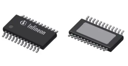 Produktfoto 1 von Infineon Treiber für Gleichstrommotoren Halbbrücke, TSDSO, 24-Pin, 40V, Gleichstrommotor, TLE94106ESX
