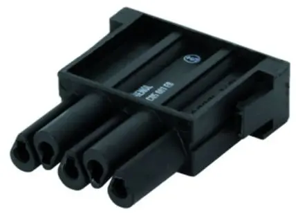 Produktfoto 1 von Amphenol Industrial C146 Modul für robusten Stromversorgungsstecker Buchse, 5-polig 16A, Kabel, Modul für