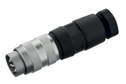 Produktfoto 1 von Amphenol Industrial T 3361 M16 DIN-Stecker Gerade 5-polig, DIN EN 61076 2-106, 300V 5A IP40 Kabel, Schraubkupplung
