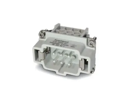 Produktfoto 1 von Amphenol Industrial C146 Industrie-Steckverbinder Kontakteinsatz Stecker, 6-polig 16A, Kabel, Stifteinsatz für