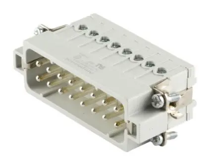 Produktfoto 1 von Amphenol Industrial C146 Industrie-Steckverbinder Kontakteinsatz Stecker, 16-polig 16A, Kabel, Stifteinsatz für