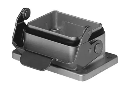 Produktfoto 1 von Amphenol Industrial C146 Gehäuse mit Schottverschluss 1 Hebel 1, Kabel E6 Steckverbindergehäuse, IP65