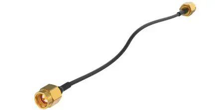 Produktfoto 1 von Samtec Koaxialkabel, 50 Ω 26 AWG, 1 m, Schwarz