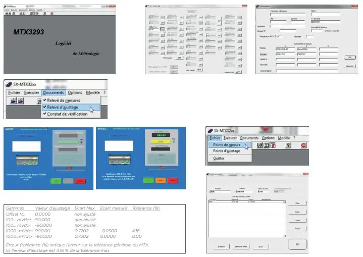 Produktfoto 1 von Metrix Multimeter-Software für Multimeter der Serie MTX329x Kalibrierungssoftware Kabel inkludiert