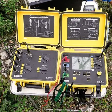 Produktfoto 1 von Chauvin Arnoux LCD Erdungsprüfer Blinkend 50V
