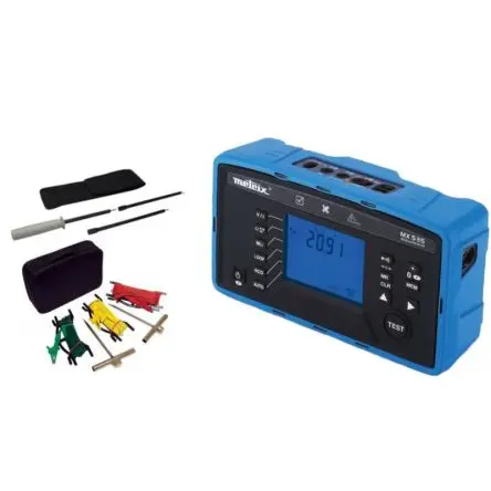Produktfoto 1 von Chauvin Arnoux MX535 Multifunktionsprüfgerät Erdungswiderstandsmessung Bluetooth Ohne Auslösung 1000V FI Rampentest 200V