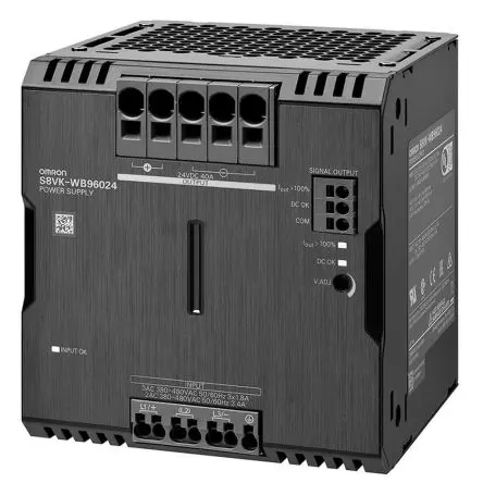 Produktfoto 1 von Omron S8VK-W DIN-Schienen Netzteil Geschalteter Modus 400V ac AC / 40 A 24V dc DC 960 W
