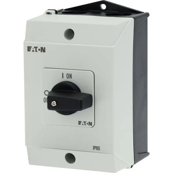 Produktfoto 1 von Eaton Nockenschalter, 3-polig / 20A, 1 Schließer/1 Öffner, 3-phasig, 2-Stufen