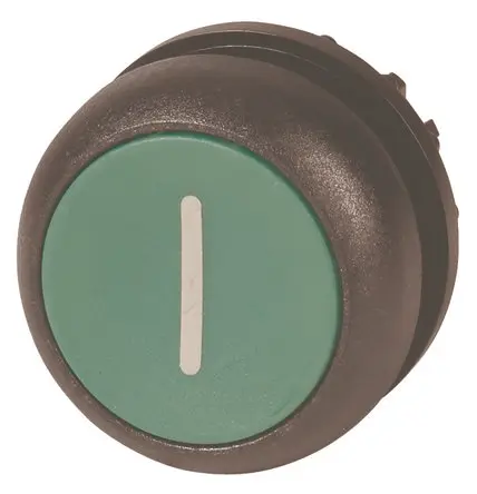 Eaton RMQ Titan M22 Druckschalter Grün Tastend Durchsteckmontage Ø 22.5 mm, IP66, IP67, IP69