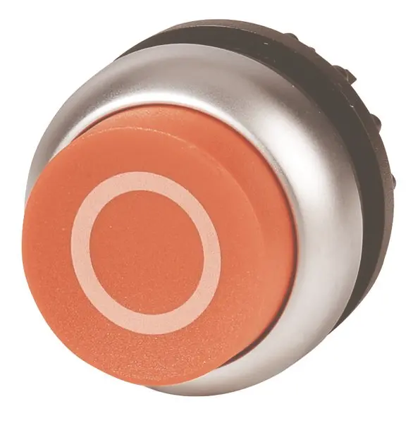 Eaton RMQ Titan M22 Druckschalter Rot Tastend Durchsteckmontage Ø 22.5 mm, IP69, IP40, IP66