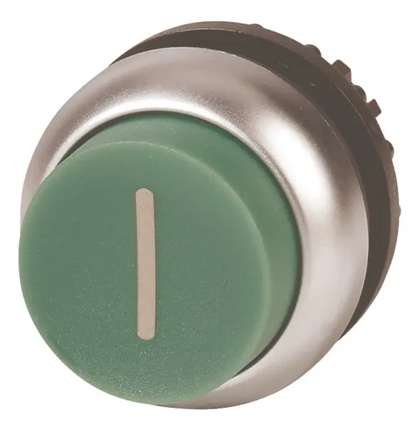 Eaton RMQ Titan M22 Druckschalter Grün Tastend Durchsteckmontage Ø 22.5 mm, IP66, IP40, IP69