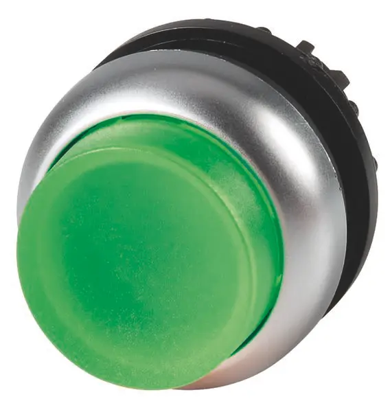 Produktfoto 1 von Eaton RMQ Titan M22 Drucktastenkopf Ø 22.5 mm, Grün Tastend Verlängert Rund Kunststoff, IP66