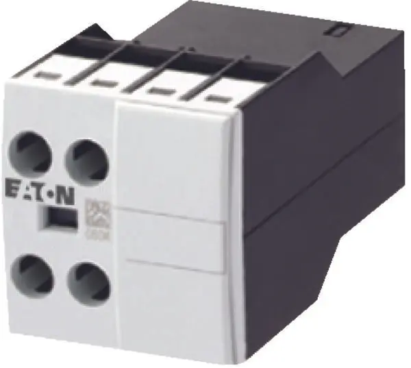 Produktfoto 1 von Eaton Hilfskontaktmodule 2-polig, 1 Öffner, 1 Schließer Verschluss vorn 16 A, 500 V
