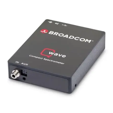Produktfoto 1 von Broadcom Qwave Spektrometer AFBR-S20W2VI, Evaluierungsplatine Entwicklungstool Sensor, Optisch für VIS-Messung 350