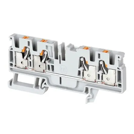 Produktfoto 1 von Allen Bradley 1492-P Anschlussklemmenblock für Durchkontaktierung 1 Grau, 4mm², 600V