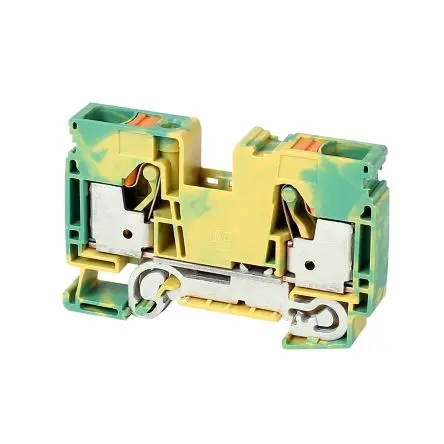 Produktfoto 1 von Allen Bradley 1492-P Anschlussklemmenblock für Durchkontaktierung 1 Grün, Gelb, 16mm², 600V Einsteck-Anschluss