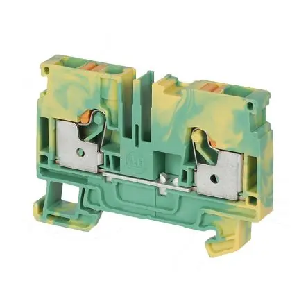 Produktfoto 1 von Allen Bradley 1492-P Anschlussklemmenblock für Durchkontaktierung 1 Grün, Gelb, 6mm², 600V Einsteck-Anschluss