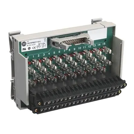 Produktfoto 1 von Allen Bradley 1492 Schnittstellenmodul Anschlusskabel, Buchse, 20-polig, 30V, DIN-Hutschiene 12A