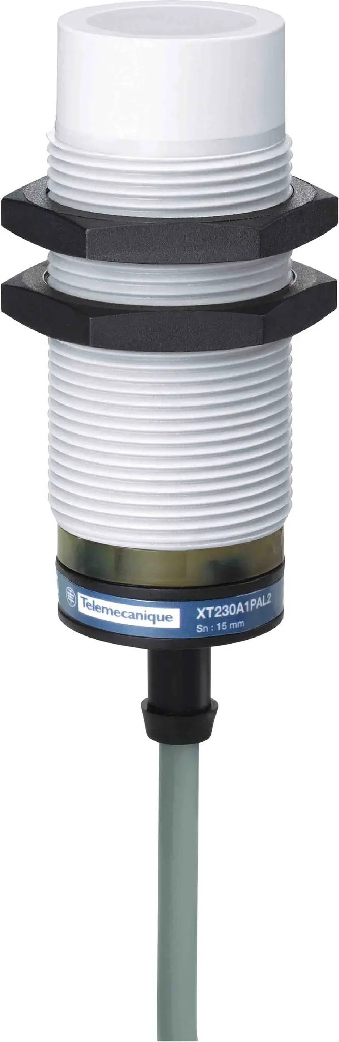Produktfoto 1 von Telemecanique Sensors M30 Näherungssensor Kapazitiv, Gewinderohr 15 mm 2-Draht 24 → 240 V ac / 300 mA NO, IP67