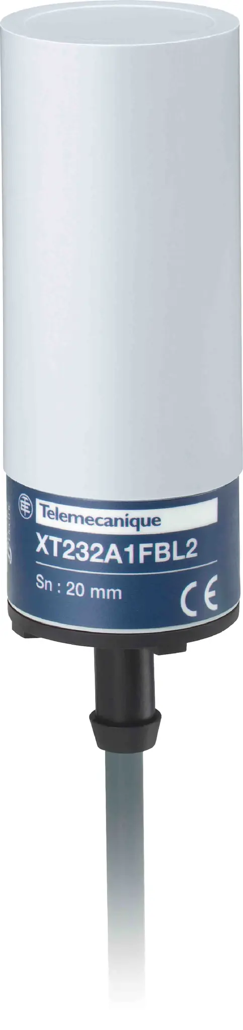 Produktfoto 1 von Telemecanique Sensors Näherungssensor Kapazitiv, Glattrohr 20 mm 2-Draht 24 → 240 V ac / 400 mA NC, IP67