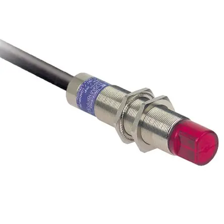Produktfoto 1 von Telemecanique Sensors XU8 Zylindrisch Optischer Sensor, Diffus, Halbleiter Ausgang, Kabel