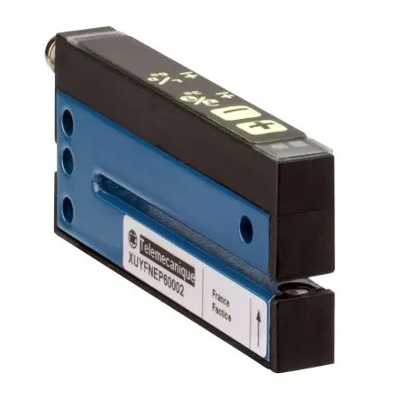 Produktfoto 1 von Telemecanique Sensors XUY Gabel Optischer Sensor, Durchgangsstrahl, PNP/NPN Ausgang, 4-poliger M8-Steckverbinder