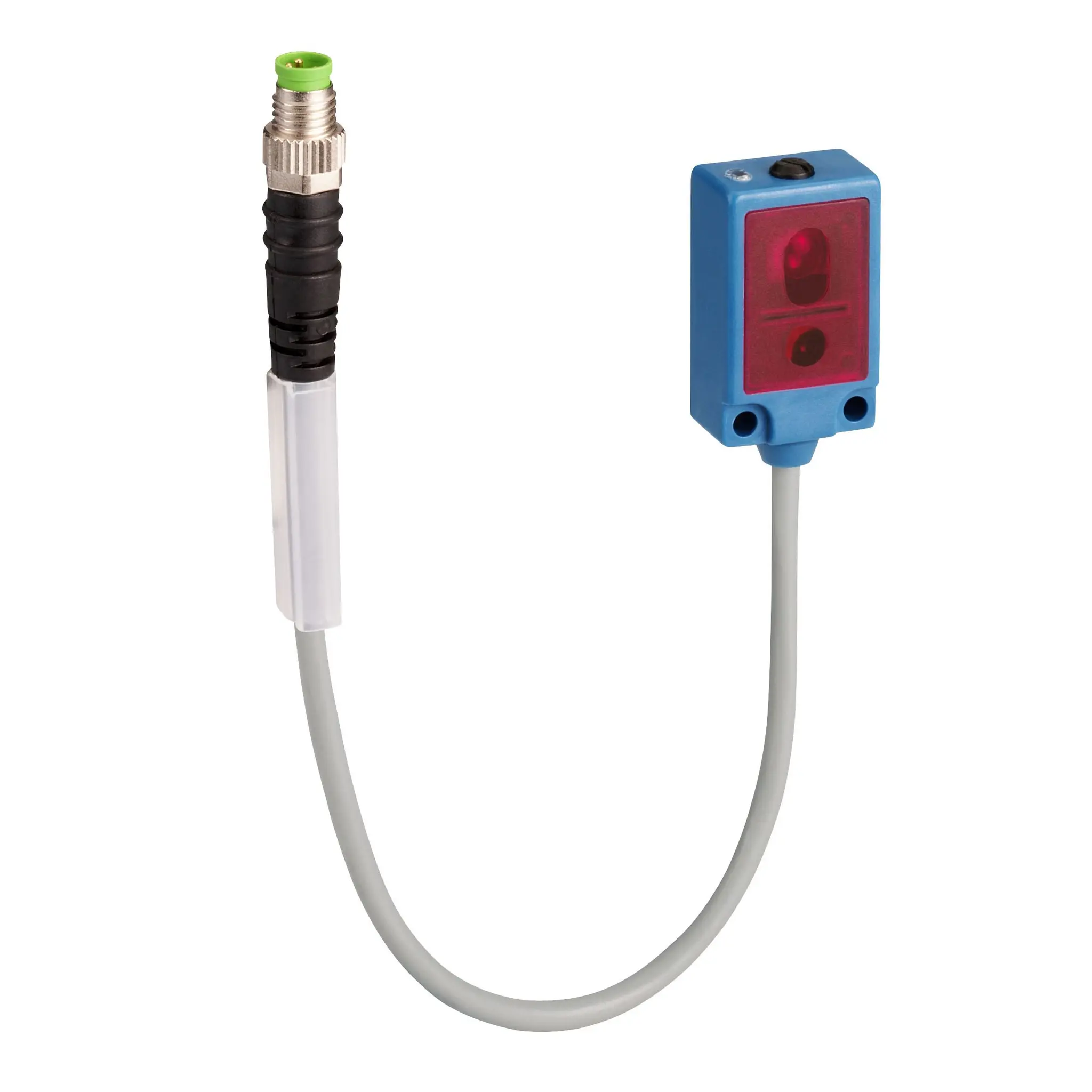 Produktfoto 1 von Telemecanique XUY Miniatur Optischer Sensor, Diffus, Bereich 80 mm, PNP Ausgang, 4-poliger M8-Steckverbinder