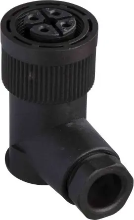 Produktfoto 1 von Telemecanique Sensors XZCC 8 mm M18 Rundsteckverbinder Buchse 4-polig Buchse 16A Kabel IP67