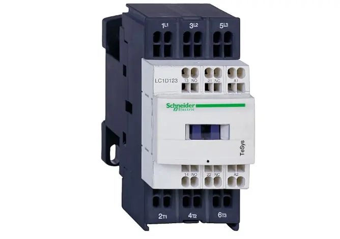 Produktfoto 1 von Schneider Electric TeSys Deca Schütz 24 V-Spule, 3-polig / 32 A 24 V 7.5 kW 3 Schließer Motorsteuerung,