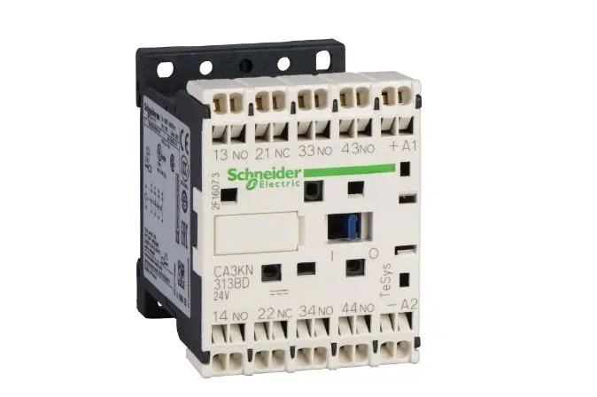 Produktfoto 1 von Schneider Electric TeSys Steuerrelais 2 Schließer/2 Öffner, 24V dc / 10 A DPST, 58 mm x 45 mm