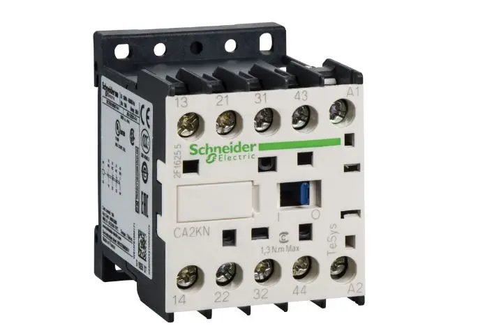 Produktfoto 1 von Schneider Electric TeSys Steuerrelais 2 Schließer/2 Öffner, 110V / 10 A DPST, 58 mm x 45 mm