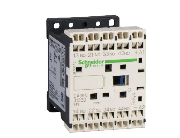 Schneider Electric TeSys Steuerrelais 4 Schließer, 24V dc / 10 A 4-poliger Wechsler, 58 mm x 45 mm