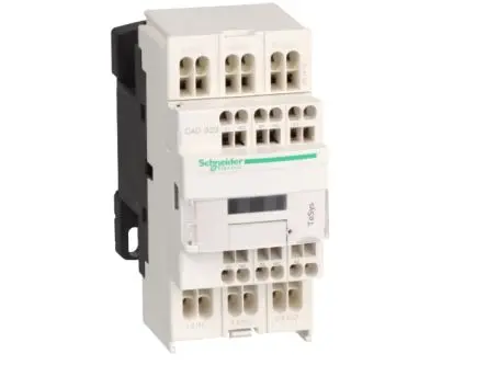 Produktfoto 1 von Schneider Electric TeSyS CA Steuerrelais 3 Schließer/2 Öffner, 110V / 10A 3PDT, 77 mm x 45mm