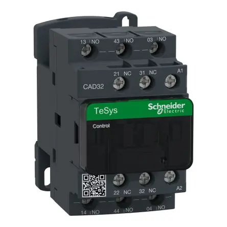 Produktfoto 1 von Schneider Electric TeSyS CA Steuerrelais 3 Schließer/2 Öffner, 440V / 10A 3PDT, 77 mm x 45mm