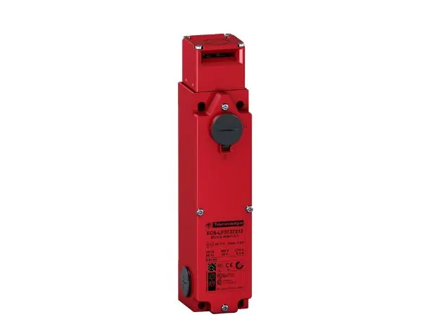 Produktfoto 1 von Telemecanique Sensors XCS Sicherheits-Verriegelungsschalter Codiert 2 Schließer / 1 Öffner Verriegelung 24V Metall